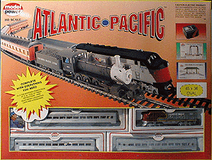 Streamline Atlantic/Pacific Train Set -- Santa Fe