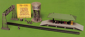 Trackside Pack -- Includes: Bridge, Water Tower, Station Platform, Figures & Accessories