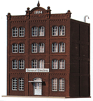Building Kits -- General Electric Co. - 3-5/8 x 3-1/2"  9 x 8.8cm