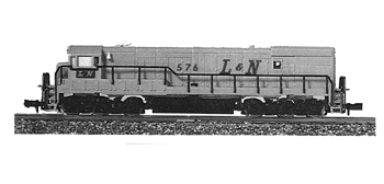 GE U28C powrd L&N