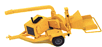 Service Trucks - Wood Chipper -- Yellow