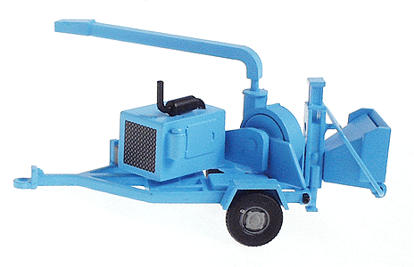 Service Trucks - Wood Chipper -- Blue