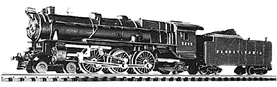 4-6-2 Pacific steam PRR