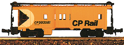 Bay Window Caboose -- CP Rail (yellow)
