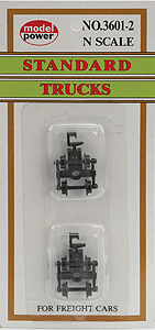 Trucks w/Plastic Wheels