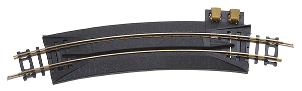 Nickel Silver US System -- Curved Rerailer pkg(2)