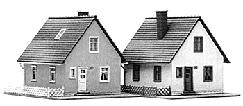 Cape Cod House -- pkg(2) - Kit - 3-3/4 x 5"  9.5 x 12.5cm