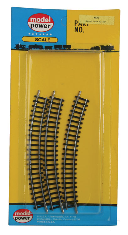 Curved Track -- R2, 30 Degrees