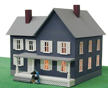 Built-Up Buildings w/Figure -- Simpsons House