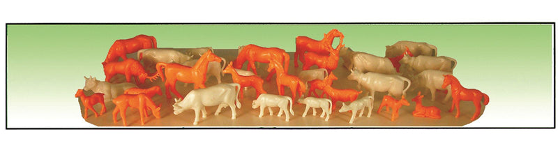 Animals pkg(36) -- Unpainted
