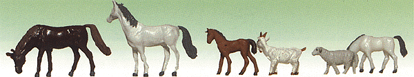 Animals -- Assorted Livestock pkg(6)