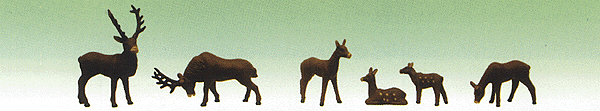 Animals -- Deer pkg(6)