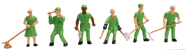 Working People -- County Road Workers pkg(6)