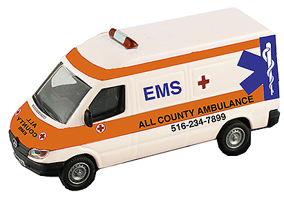 Dodge Sprinter Vans w/Opening Front Doors -- EMS