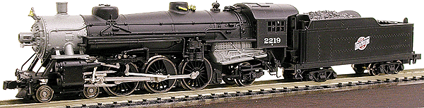 Steam 4-6-2 USRA Pacific w/Standard Tender - Powered -- Chicago & North Western