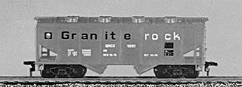 36' Two-Bay Covered Hopper -- Norfolk & Western (gray)