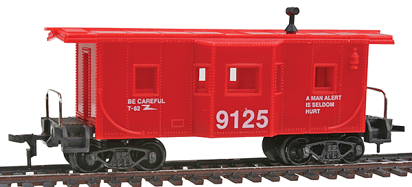 36' Bay-Window Caboose -- Safety
