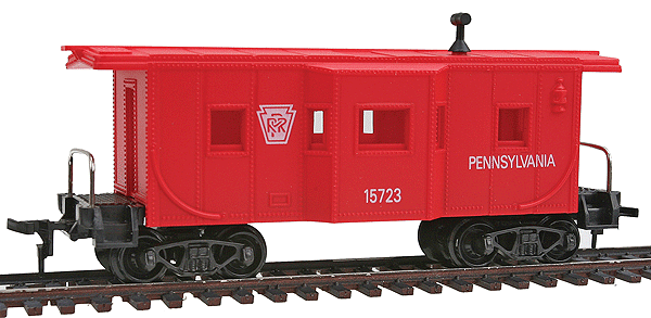 36' Bay-Window Caboose -- Pennsylvania