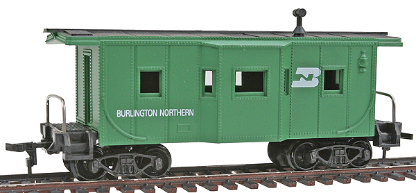 36' Bay-Window Caboose -- Burlington Northern