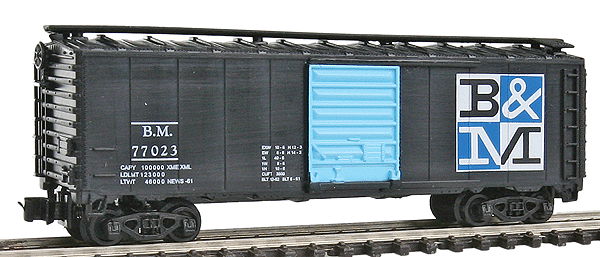40' Boxcar -- Boston & Maine