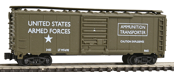 40' Boxcar -- United States Army