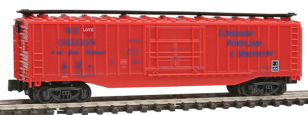 50' Boxcar -- Longview, Portland & Northern ("We Love Oregon & The Great Northwest" Slog