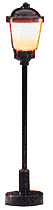 Frosted Boulevard Lights -- pkg(3)