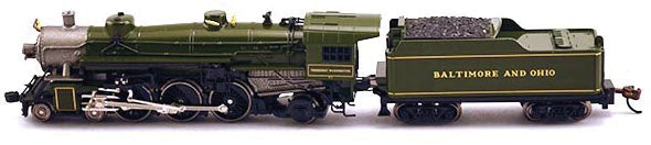 Semi-Streamlined 4-6-2 Pacific - Standard DC -- Baltimore & Ohio