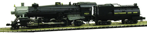 2-8-2 Mikado/Ten DCC B&O