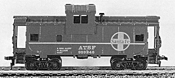 36' Caboose AT&SF