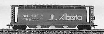 51' Cylindrical Covered Grain Hopper -- Alberta (blue)