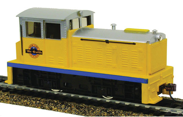Plymouth DDT Industrial Switcher w/Sound,  DCC & Remote -- Denver & Rio Grande Western