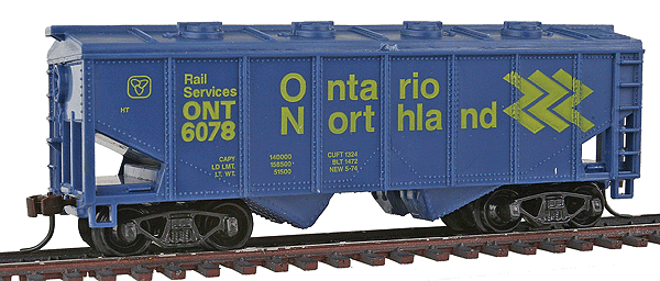36' 2-Bay Covered Hopper -- Ontario Northland