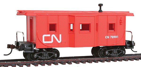 36' Bay Window Caboose -- Canadian National