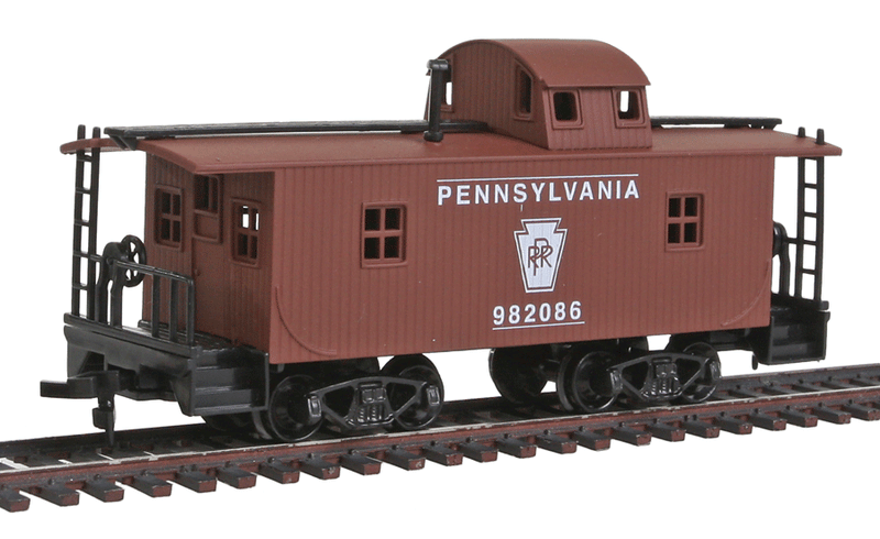 32' Wood Caboose -- Pennsylvania