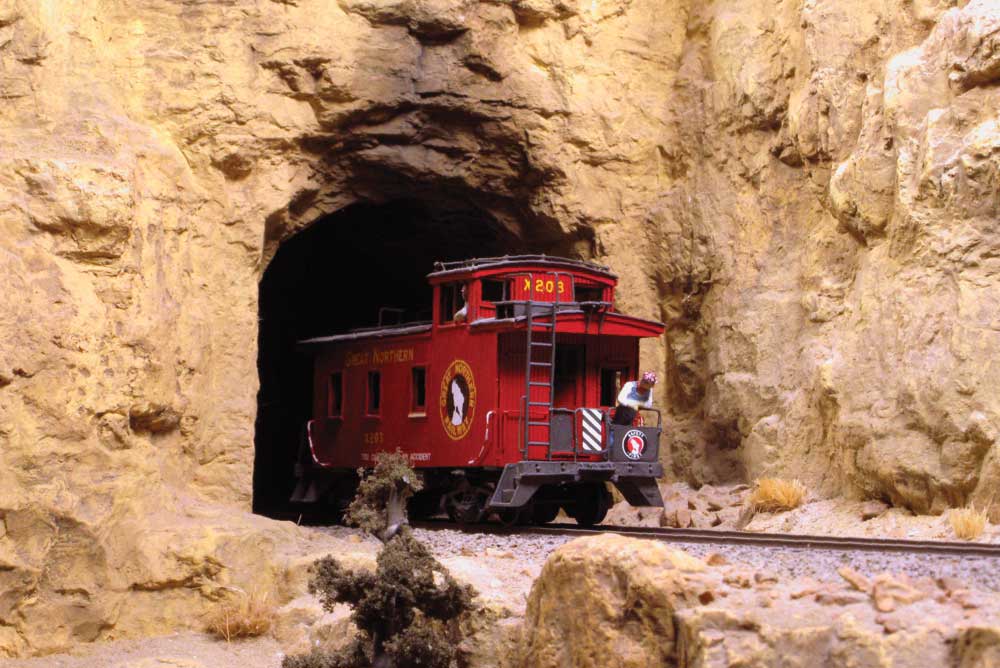 Single-Track Tunnel Portal -- Blasted Rock
