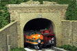 Double-Track Tunnel Portal -- Random Stone