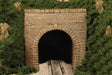 Single-Track Tunnel Portal -- Eroded Limestone