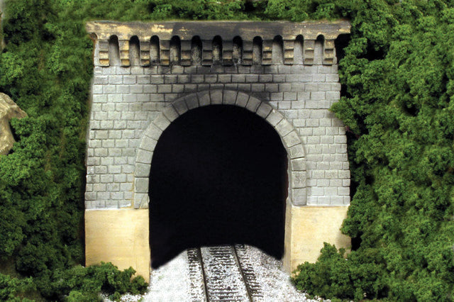 Single-Track Tunnel Portal -- Granite Gingerbread