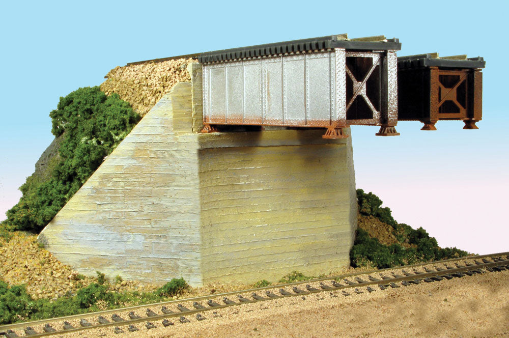 Bridge Abutment -- Wide pkg(2)