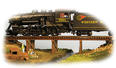 Hobo Creek Bridge -- Kit - 8-1/2 x 1-5/8 x 1-3/8"  21.6 x 4.1 x 3.5cm