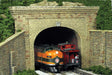 Double-Track Tunnel Portal -- Random Stone