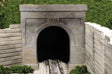 Single-Track Tunnel Portal -- Granite Faced