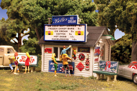 Belles Ice Cream -- Kit - 2 x 1-1/4 x 1-5/8"  5.1 x 3.2 x 4.3cm-2