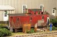 Yard Office Caboose -- Laser-Cut Wood Kit