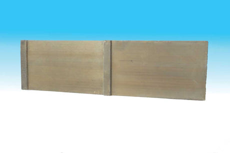 Retaining Wall -- Board-Formed Poured Concrete Each: 3 x 1-5/8 x 1/4" Thick pkg(2)-2