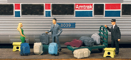 Modern Luggage Set - Mini-Tales(TM) -- Unpainted