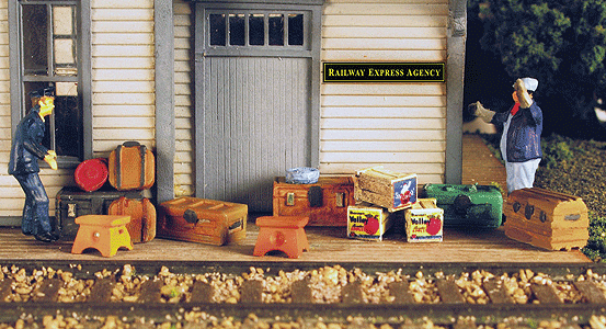 Vintage Luggage Set - Mini-Tales(TM) -- Kit