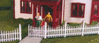 Ornate Picket Fence - Kit -- 170' Scale, 23-1/2"  59.7cm