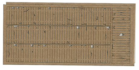 Junk Yard Fence - Laser-Cut Kit -- Unpainted-1